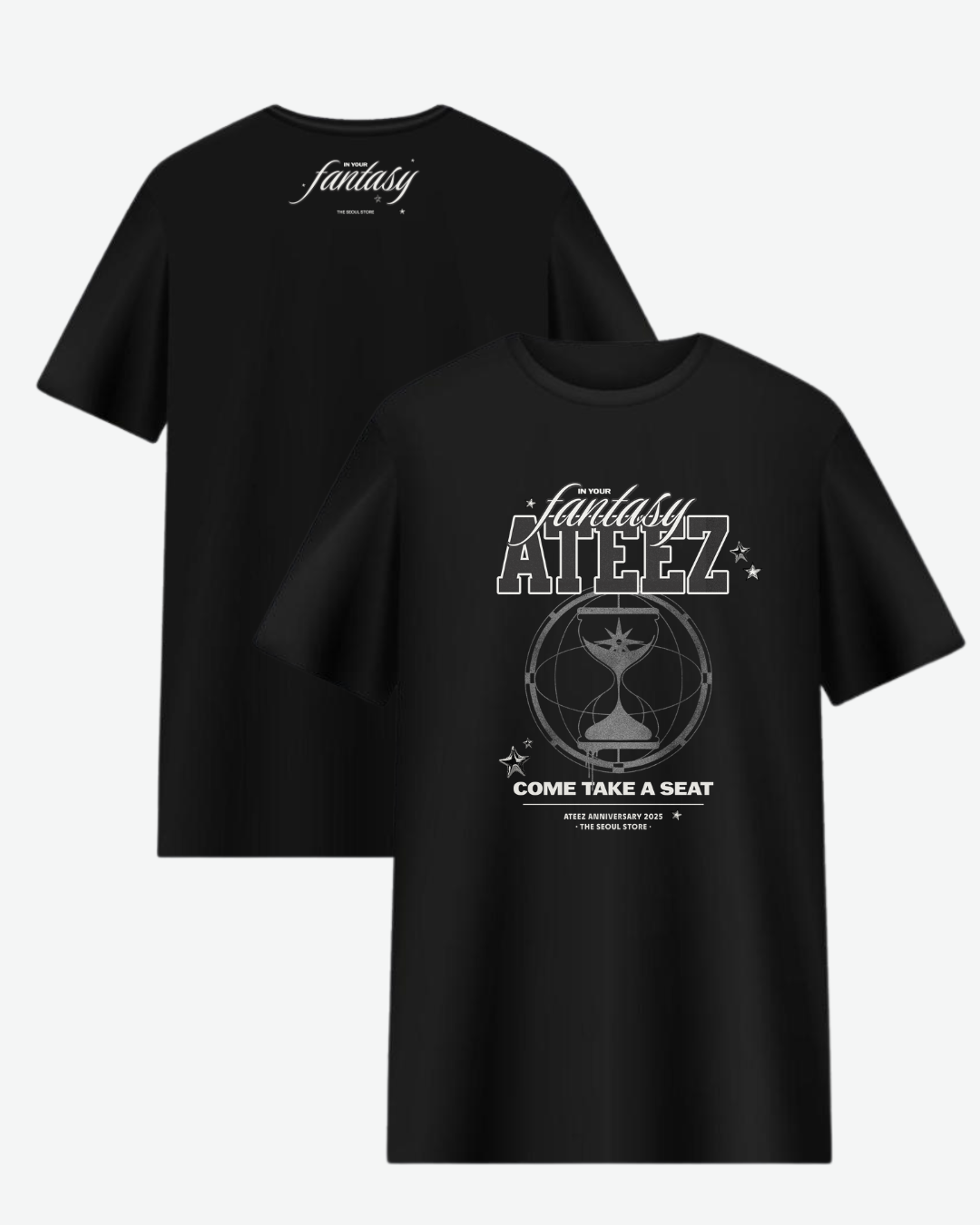 [PRE ORDER] ATEEZ 7º ANIVERSARIO - "COME TAKE A SEAT ⌛ " T-SHIRT