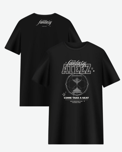 [PRE ORDER] ATEEZ 7º ANIVERSARIO - "COME TAKE A SEAT ⌛ " T-SHIRT
