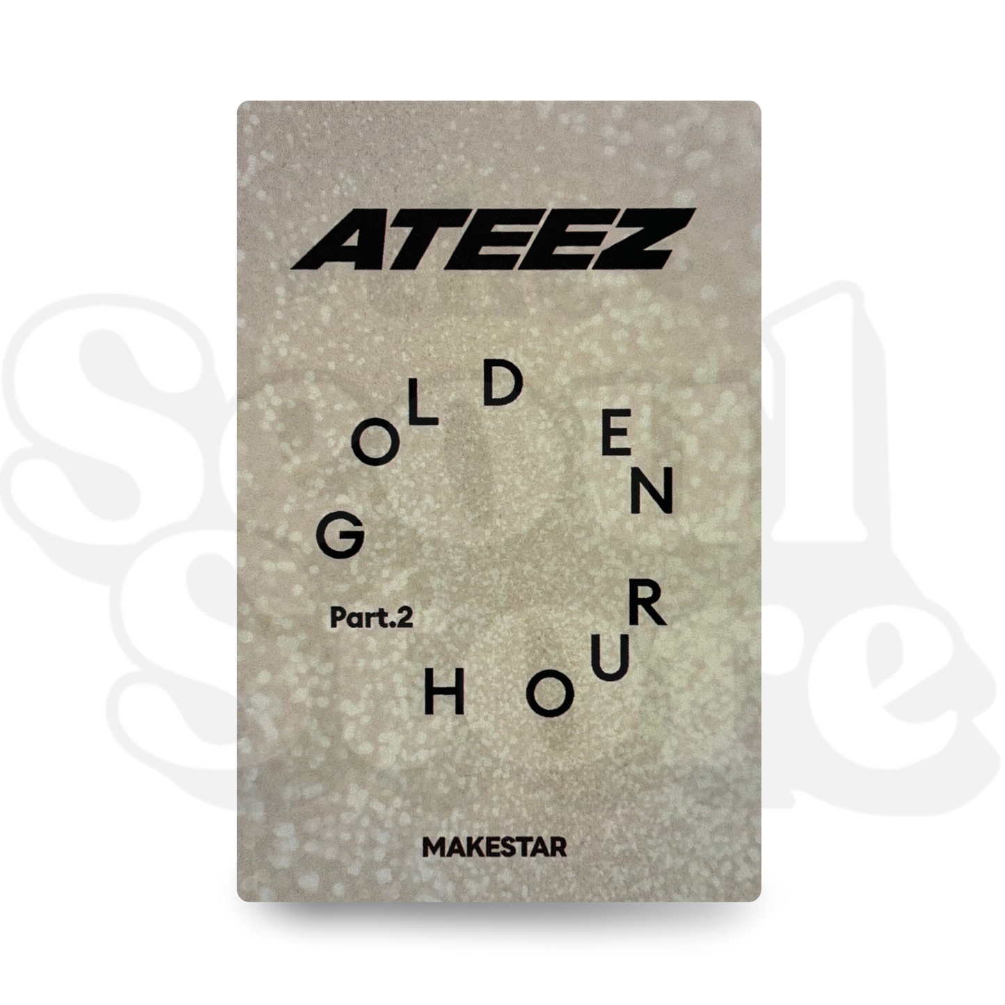 [PHOTOCARD] ATEEZ - GOLDEN HOUR PART.2 (EUROPE MAKESTAR LUCKY DRAW)