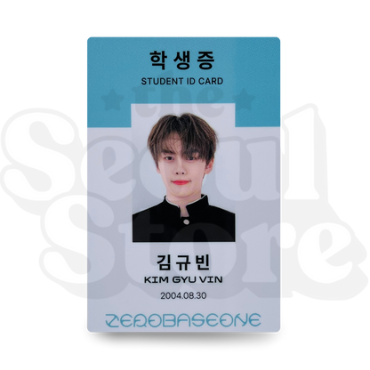 [PHOTOCARD] ZEROBASEONE (ZB1) - BLUE PARADISE STUDENT ID (MAKESTAR P.O.B)