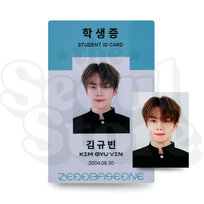 [PHOTOCARD] ZEROBASEONE (ZB1) - BLUE PARADISE STUDENT ID + ID (MAKESTAR P.O.B)