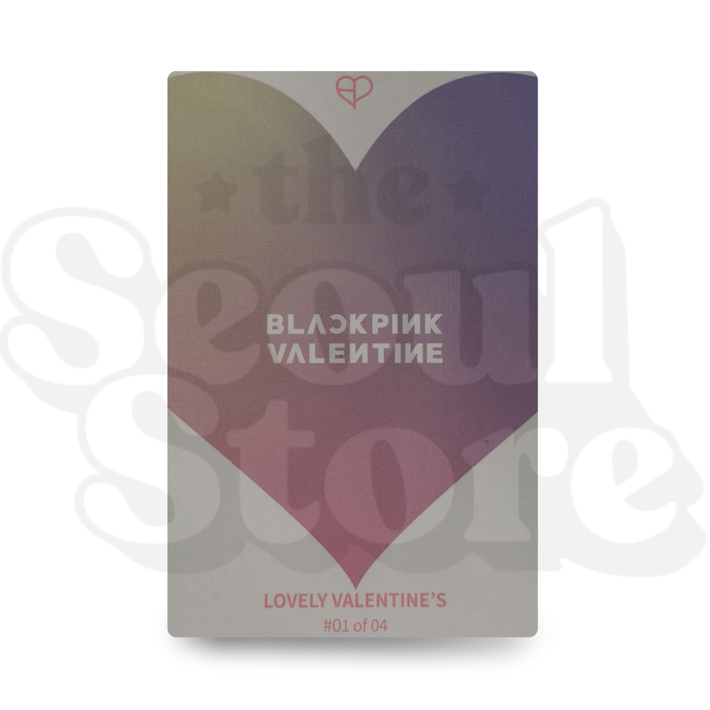 [PHOTOCARD] BLACKPINK - BLACKPINK VALENTINE VER.3