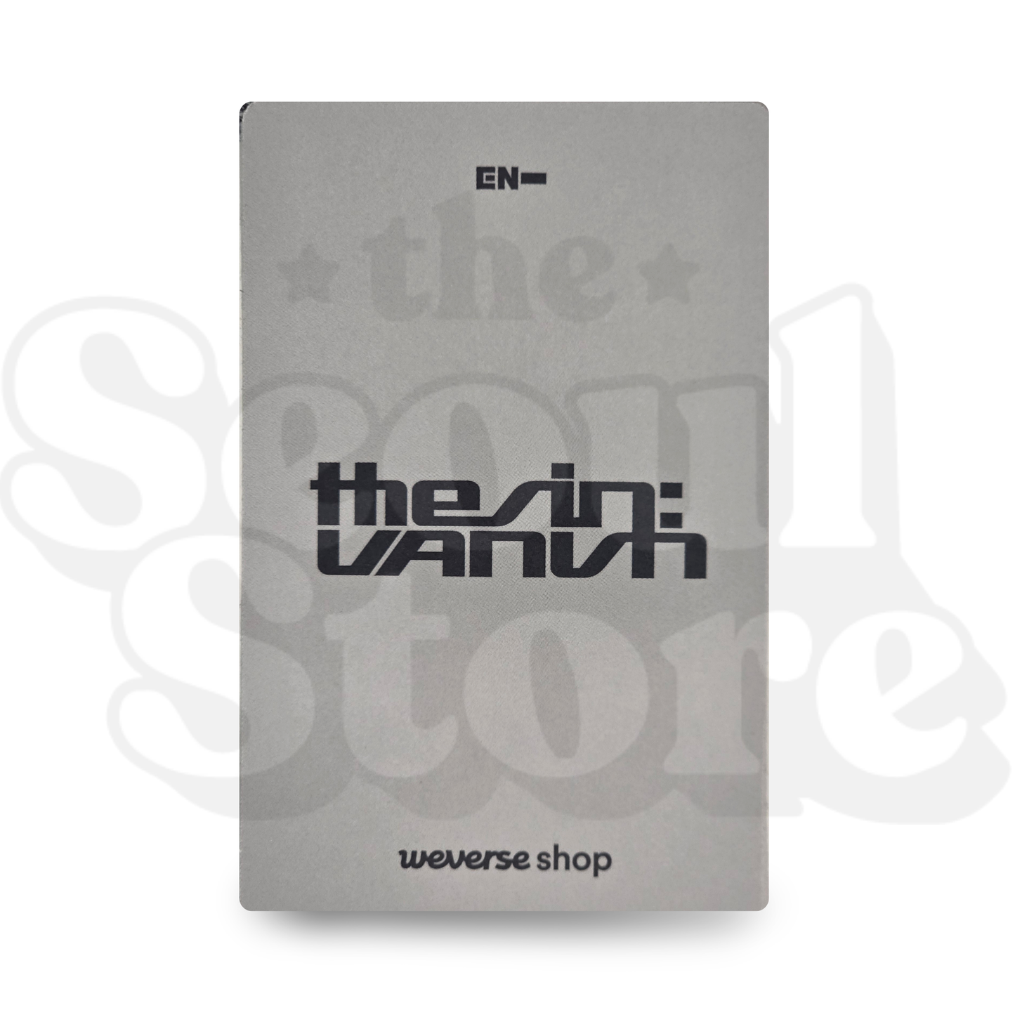 [PHOTOCARD] ENHYPEN - THE SIN:VANISH VER.2 (P.O.B GLOBAL WEVERSESHOP)
