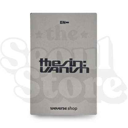 [PHOTOCARD] ENHYPEN - THE SIN:VANISH VER.2 (P.O.B GLOBAL WEVERSESHOP)