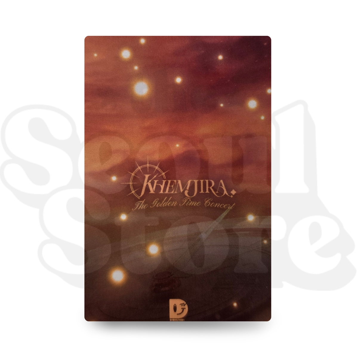 [PHOTOCARD] KHEMJIRA - The golden time concert