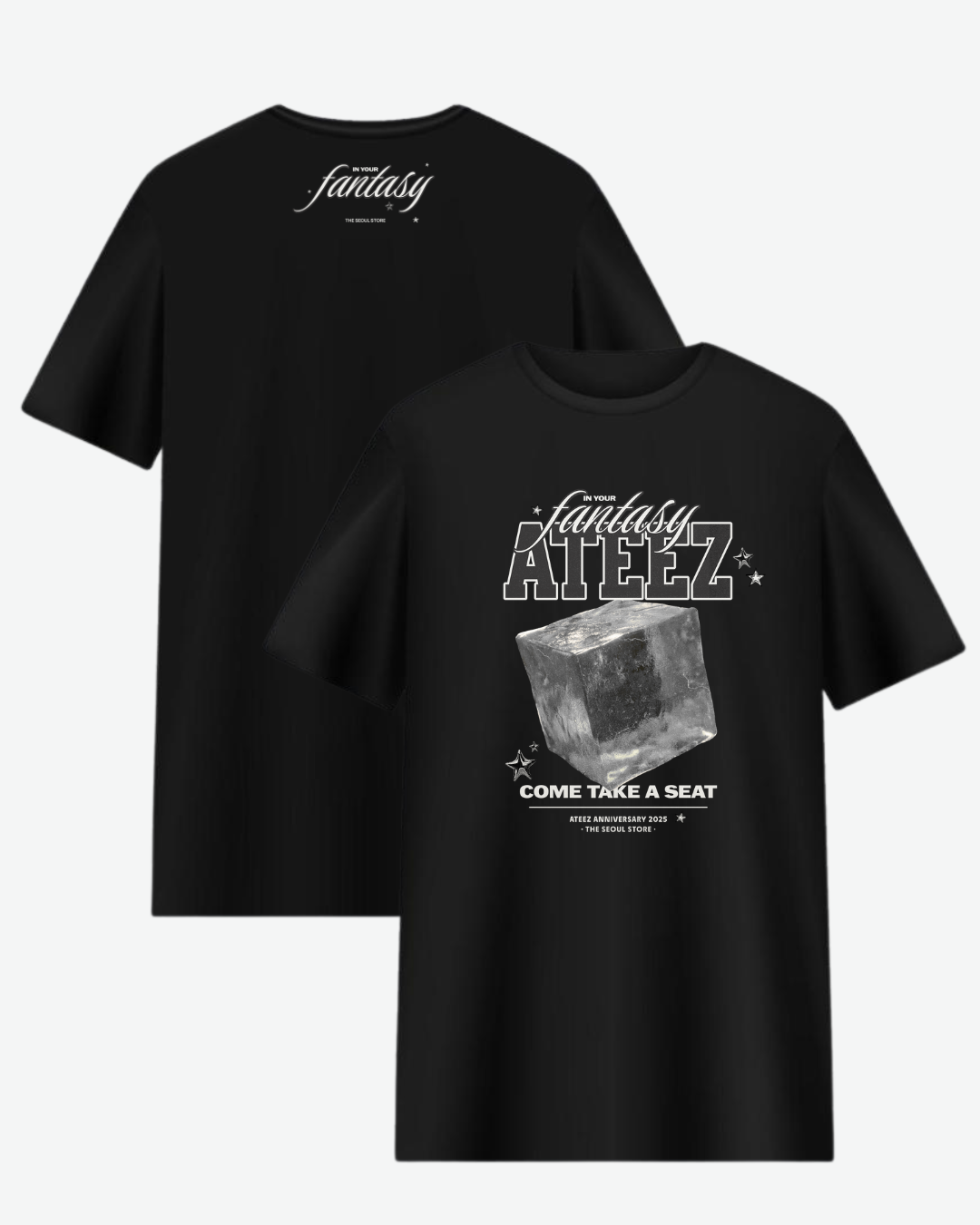 [PRE ORDER] ATEEZ 7º ANIVERSARIO - "COME TAKE A SEAT ICE" T-SHIRT