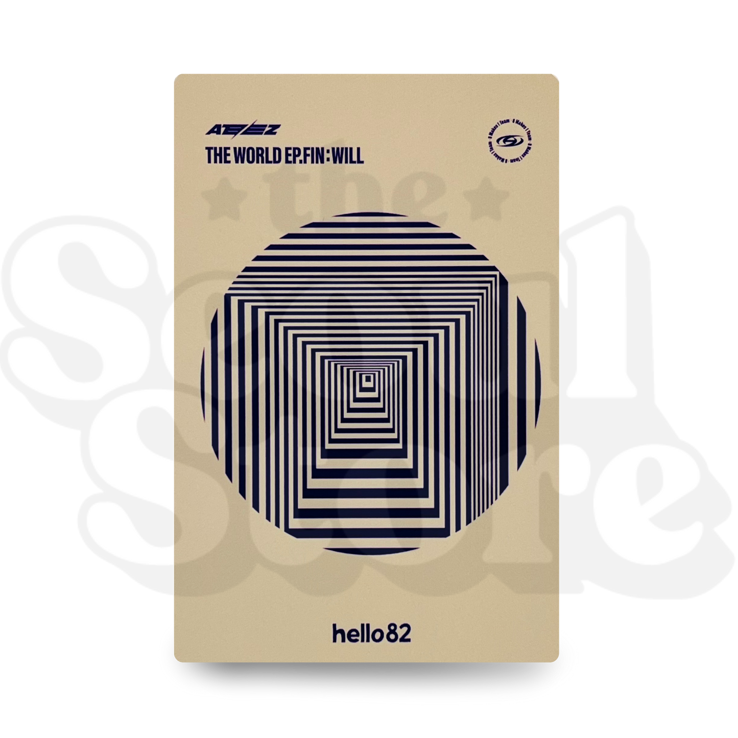 [PHOTOCARD] ATEEZ - THE WORLD EP.FIN:WILL (HELLO82 P.O.B)