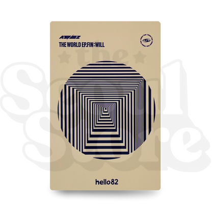 [PHOTOCARD] ATEEZ - THE WORLD EP.FIN:WILL (HELLO82 P.O.B)