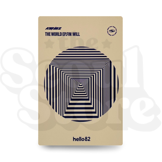 [PHOTOCARD] ATEEZ - THE WORLD EP.FIN:WILL (HELLO82 P.O.B)