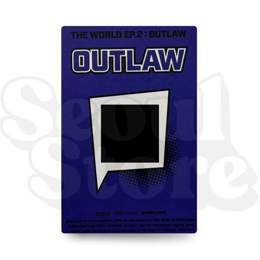 [PHOTOCARD] ATEEZ - THE WORLD EP.2: OUTLAW (QR PC)