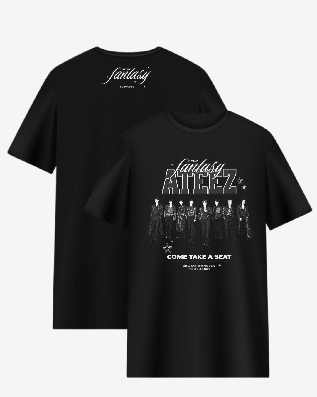 [PRE ORDER] ATEEZ 7º ANIVERSARIO - "COME TAKE A SEAT ATEEZ" T-SHIRT