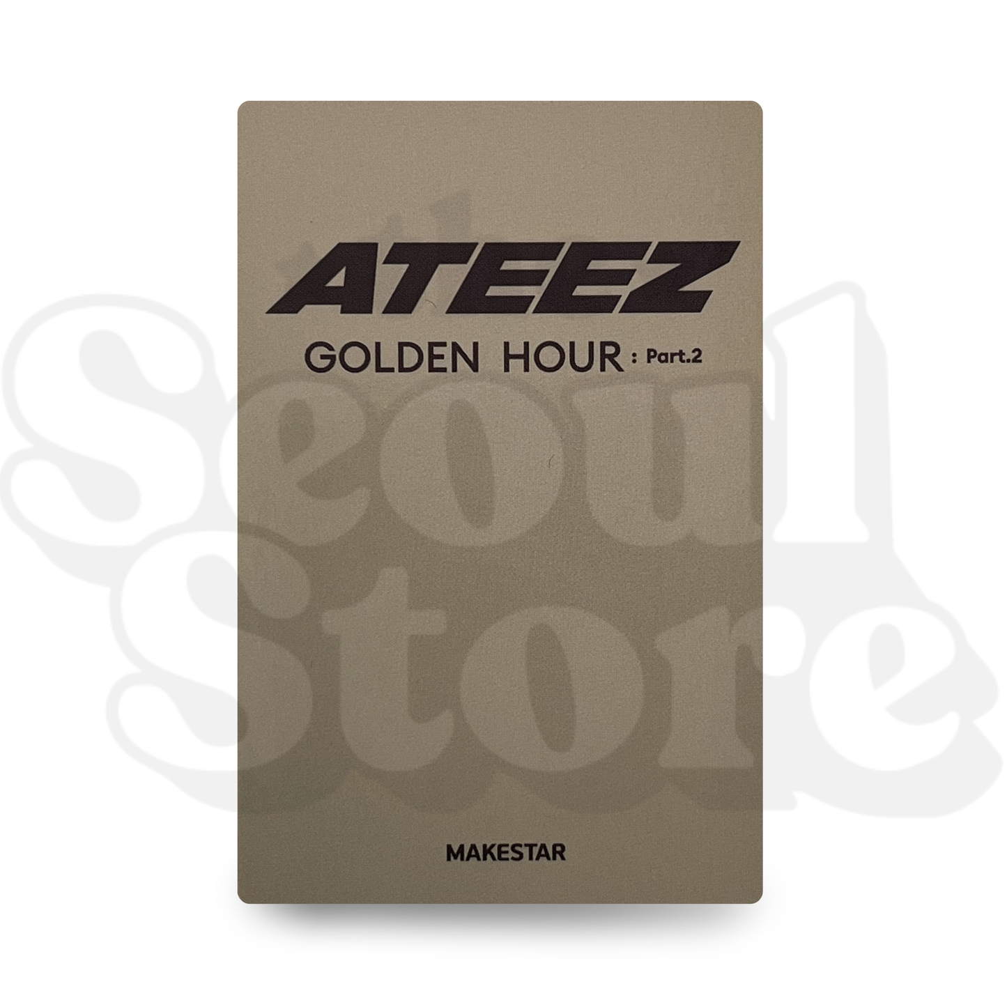 [PHOTOCARD] ATEEZ - GOLDEN HOUR PART.2 (MAKESTAR P.O.B)