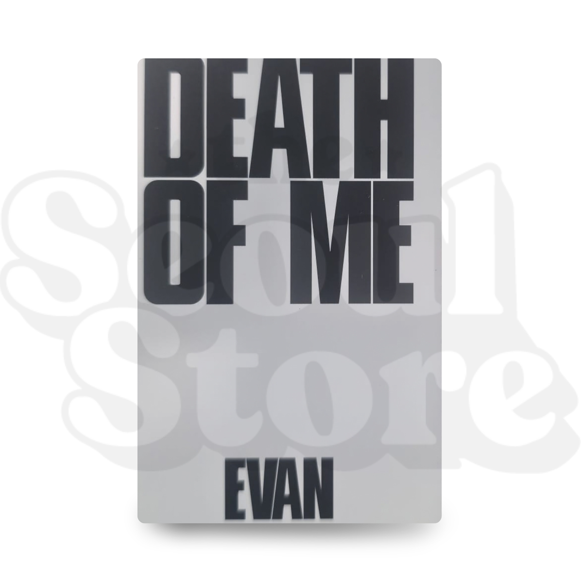 [PHOTOCARD] EVAN - DEATH OF ME (WEVERSE ver.1)