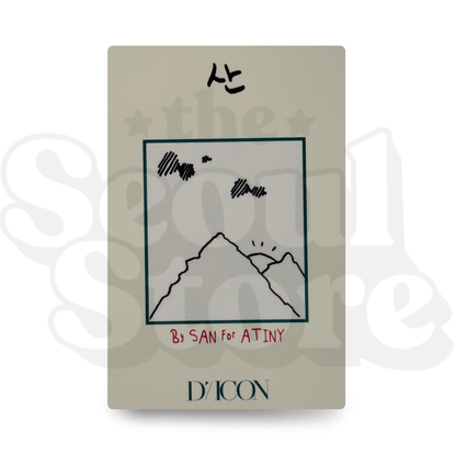 [PHOTOCARD] ATEEZ - DICON