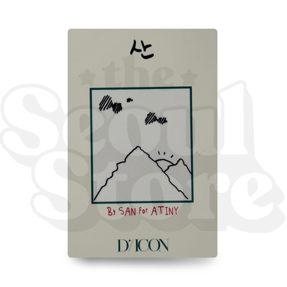 [PHOTOCARD] ATEEZ - DICON