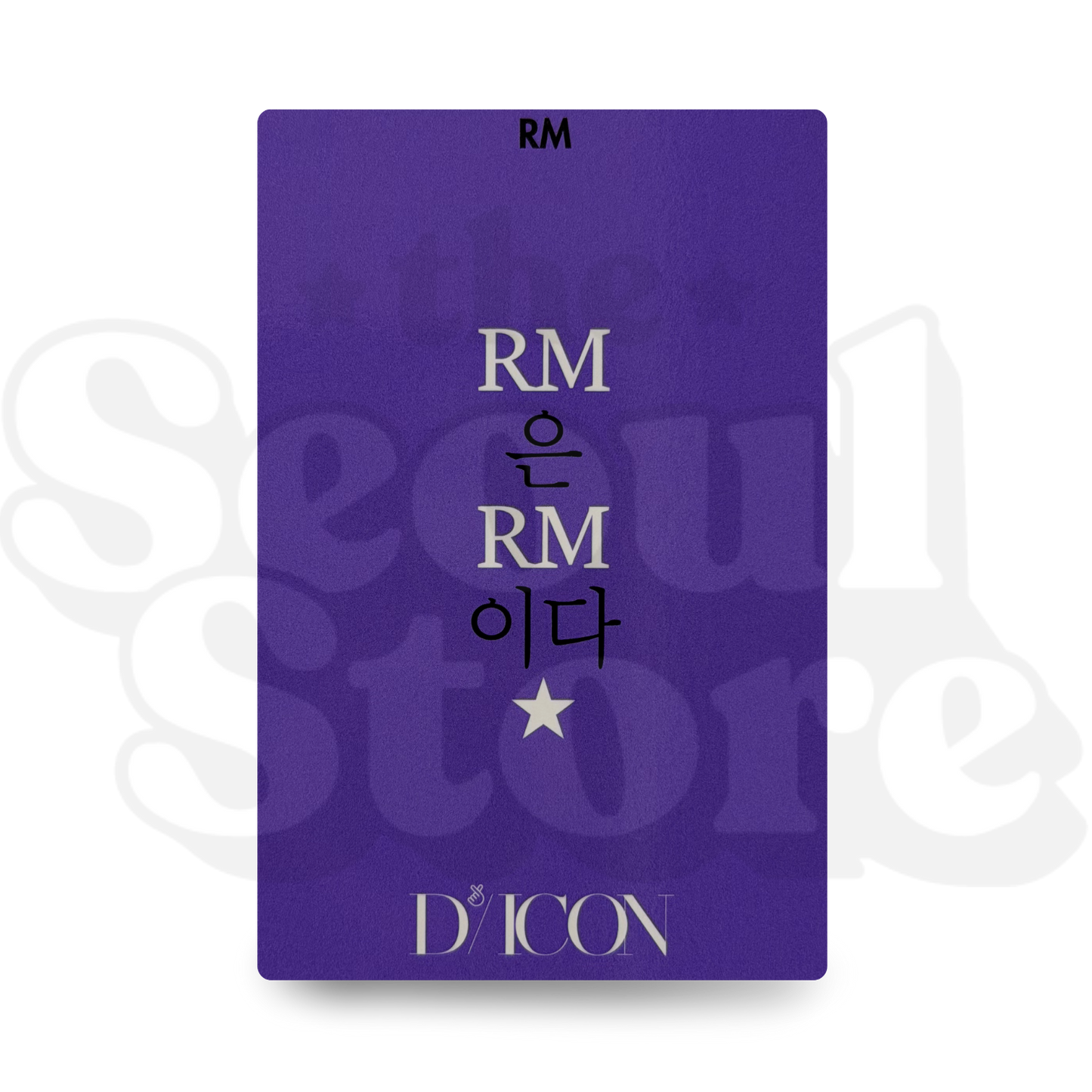 [PHOTOCARD] BTS - DICON (2018) VER. RM
