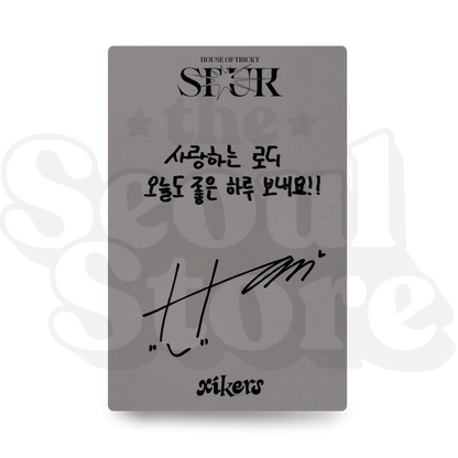 [PHOTOCARD] XIKERS - HOUSE OF TRICKY: SPUR VER.1