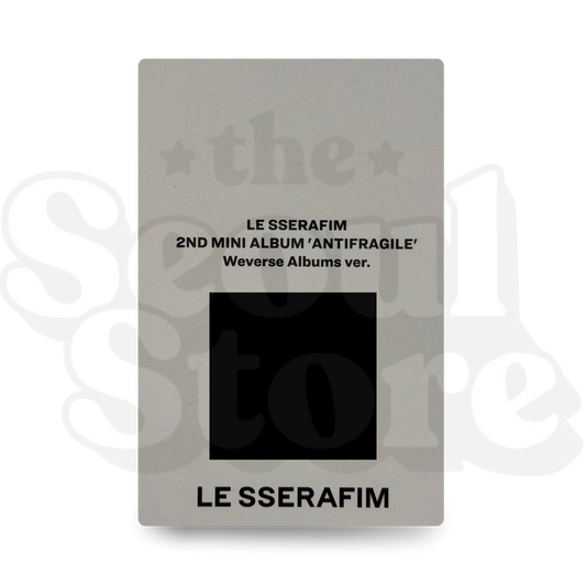 [PHOTOCARD] LE SSERAFIM - ANTIFRAGILE (QR CODE)