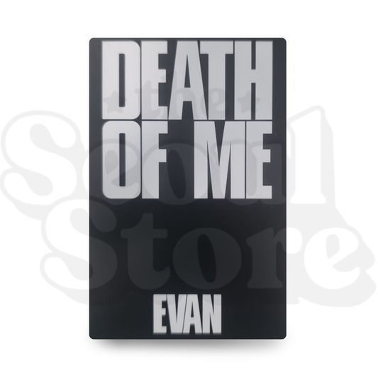 [PHOTOCARD] EVAN - DEATH OF ME (WEVERSE ver.2)