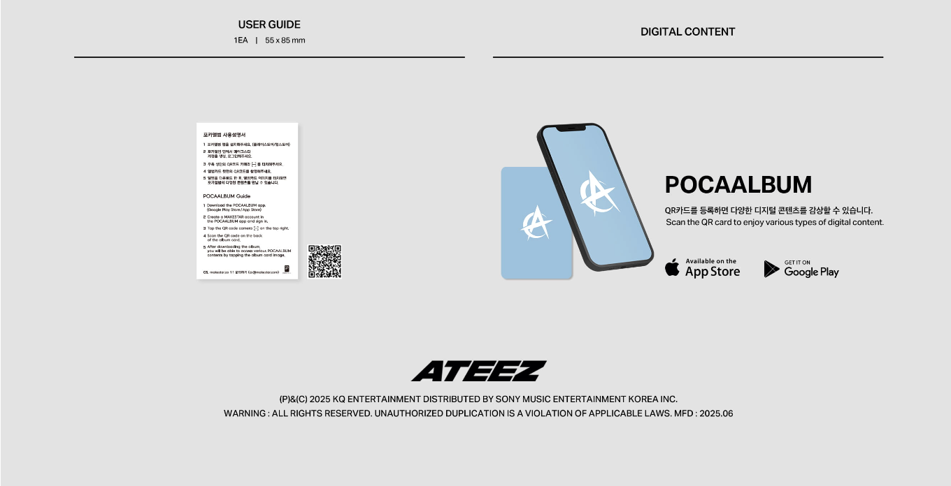 ATEEZ - GOLDEN HOUR: PART.3 (POCAALBUM) [OFFICIAL LUCKY DRAW]