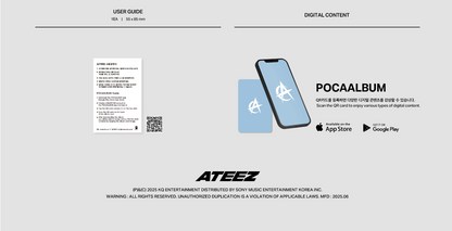 ATEEZ - GOLDEN HOUR: PART.3 (POCAALBUM) [OFFICIAL LUCKY DRAW]