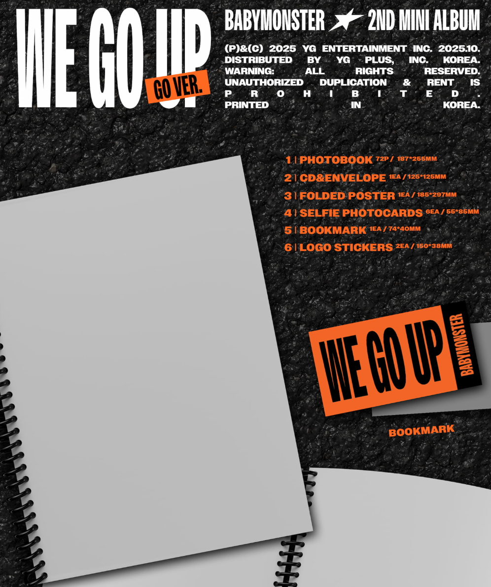 [PRE ORDER] BABYMONSTER - WE GO UP