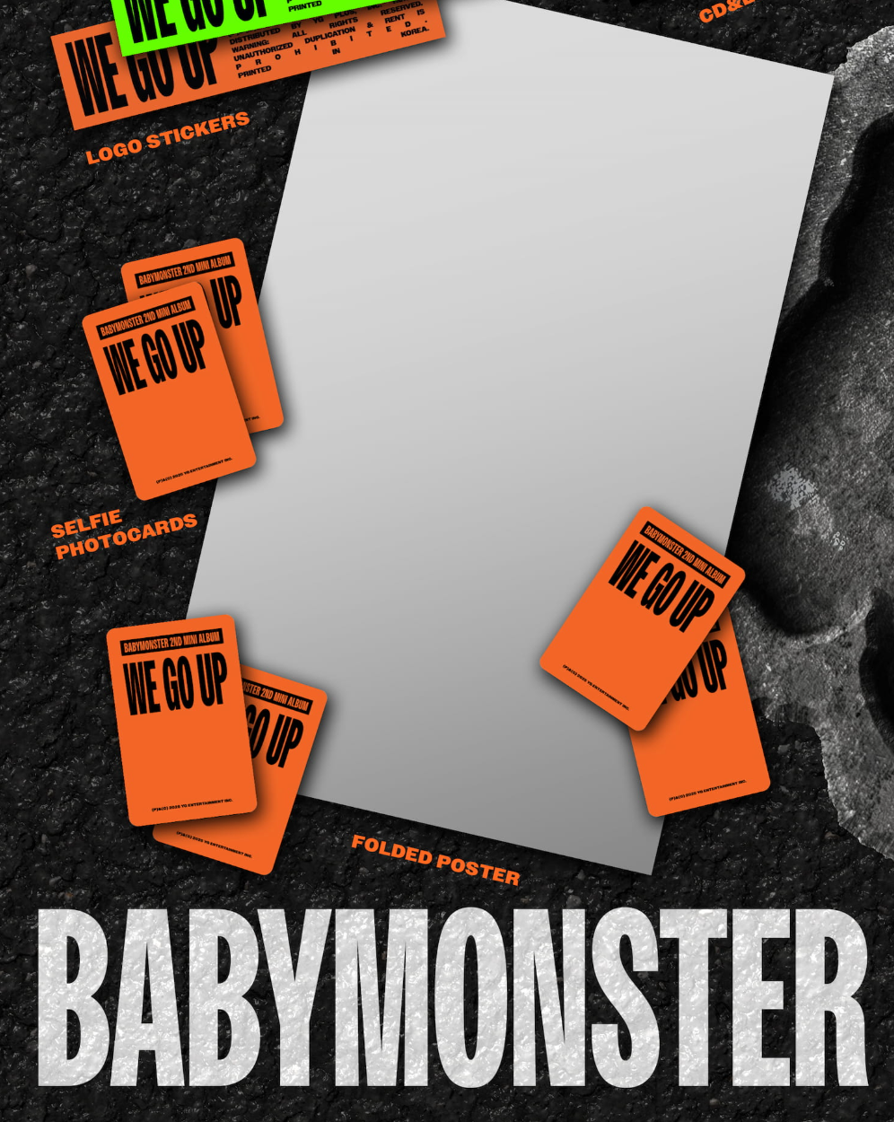[PRE ORDER] BABYMONSTER - WE GO UP