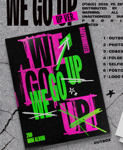 [PRE ORDER] BABYMONSTER - WE GO UP