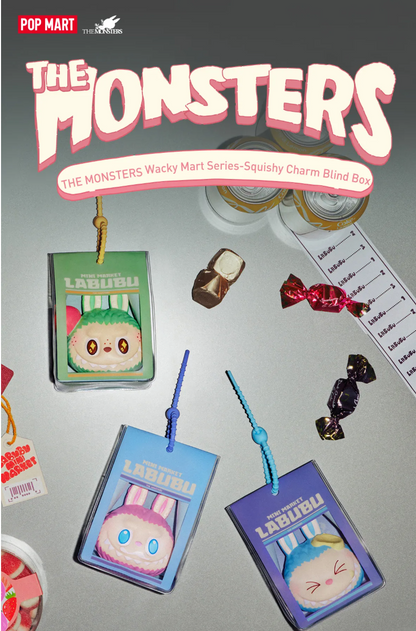 THE MONSTERS - WACKY MART SERIES (PINCH PENDANT BLIND BOX)