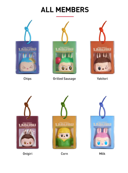 THE MONSTERS - WACKY MART SERIES (PINCH PENDANT BLIND BOX)