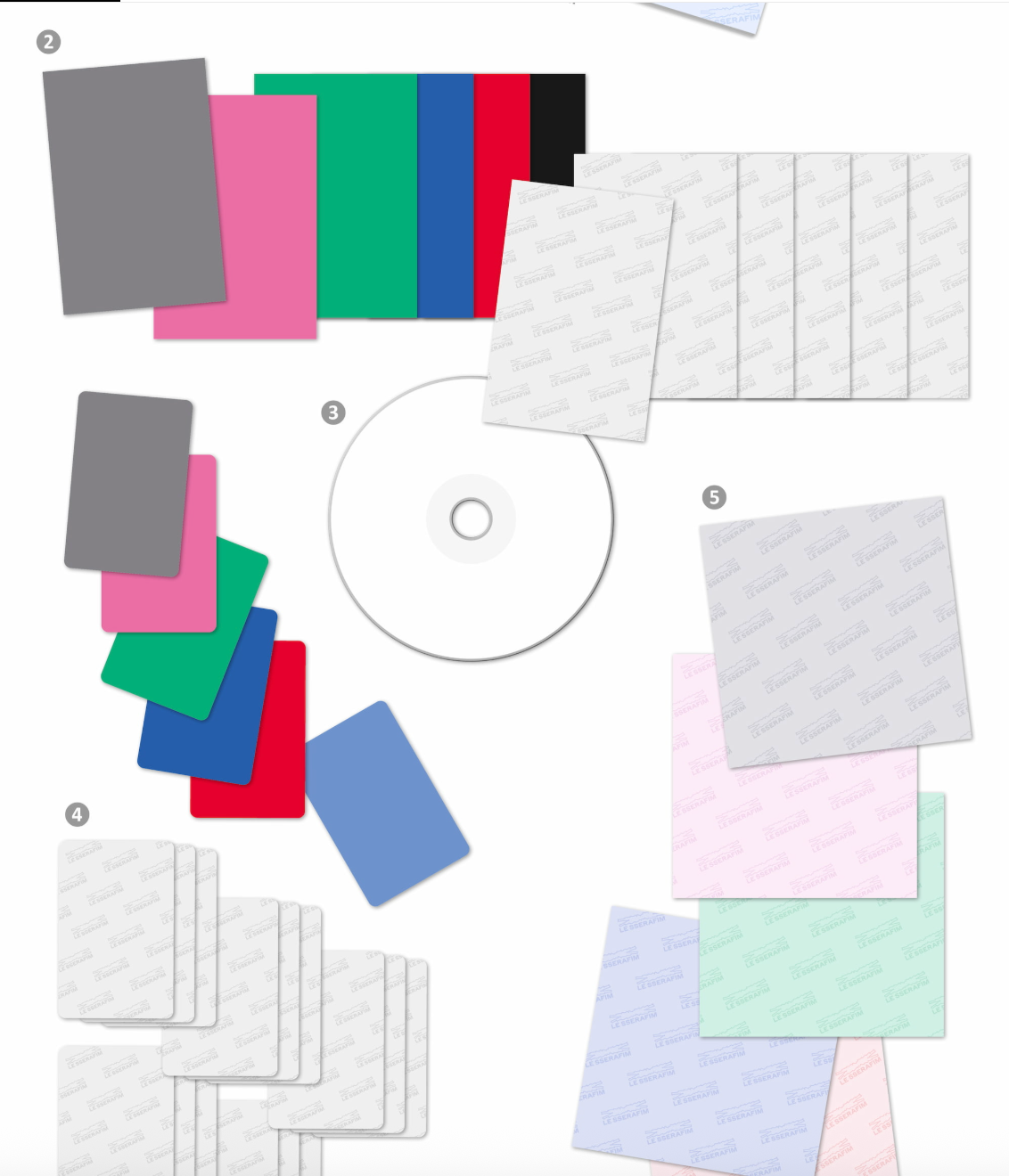 [PRE ORDER] LE SSERAFIM- SPAGHETTI (COMPACT VER)