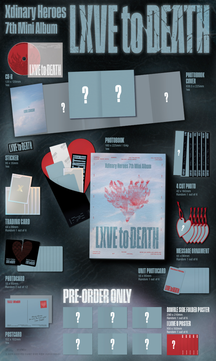 [PRE ORDER] XDINARY HEROES - LXVE to DEATH (PHOTOBOOK VER)