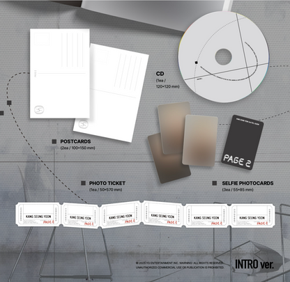 [PRE ORDER] KANG SEUNG YOON - PAGE 2