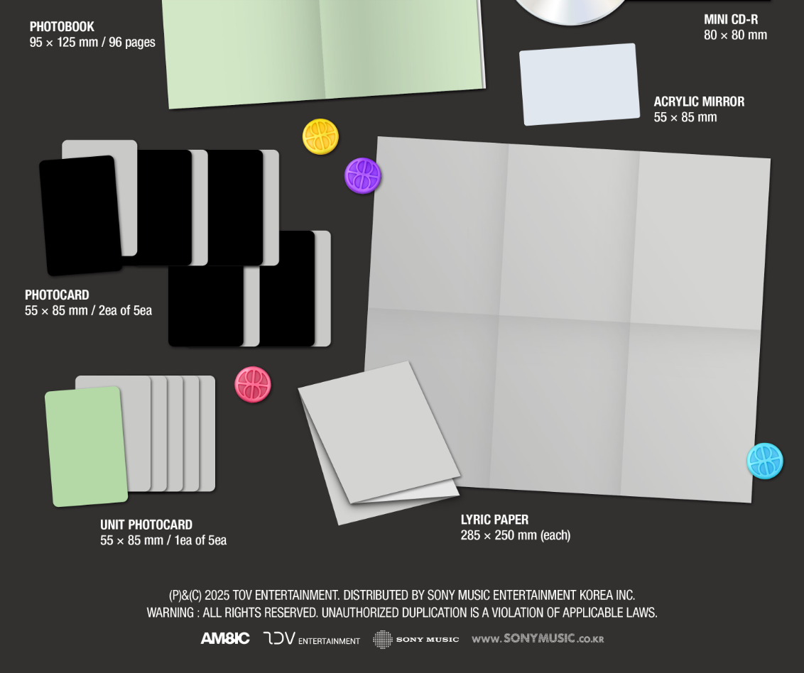 [PRE ORDER] AM8IC - LUKOIE (TINCASE Ver.)