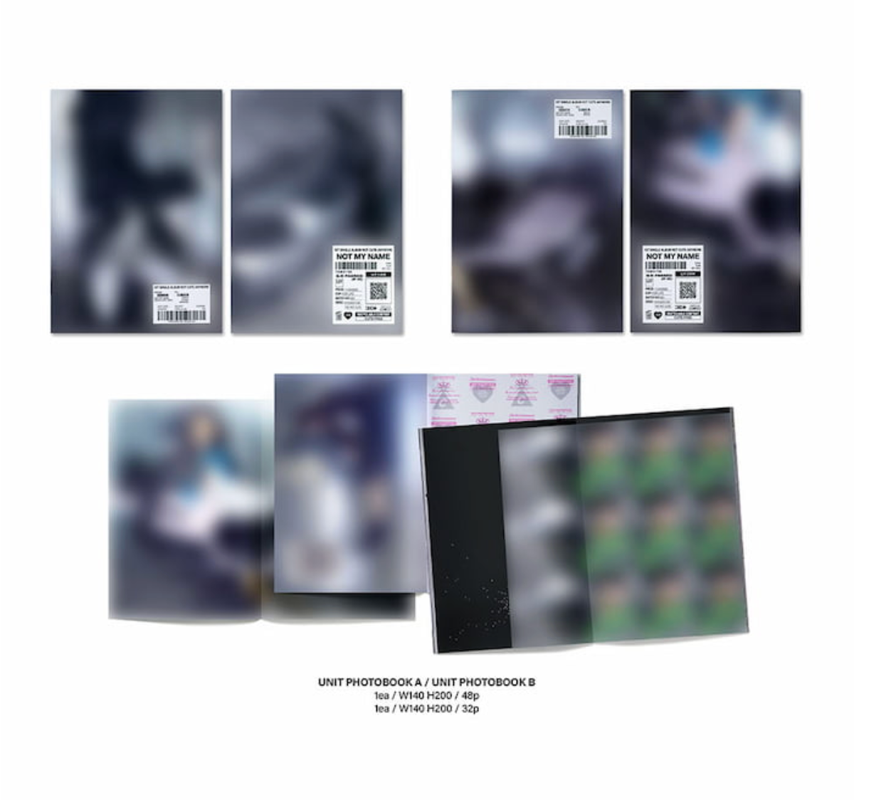 [PRE ORDER P.O.B MAKESTAR] ILLIT - NOT CUTE ANYMORE (SET)