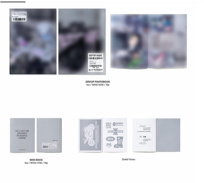 [PRE ORDER P.O.B MAKESTAR] ILLIT - NOT CUTE ANYMORE (SET)