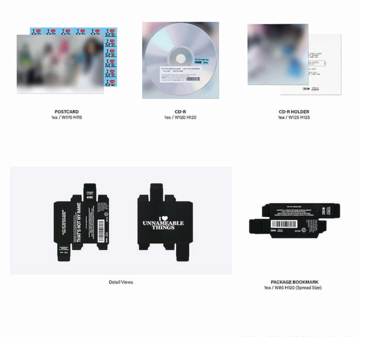 [PRE ORDER P.O.B MAKESTAR] ILLIT - NOT CUTE ANYMORE