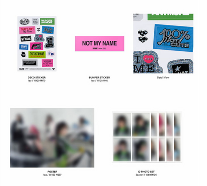 [PRE ORDER P.O.B MAKESTAR] ILLIT - NOT CUTE ANYMORE