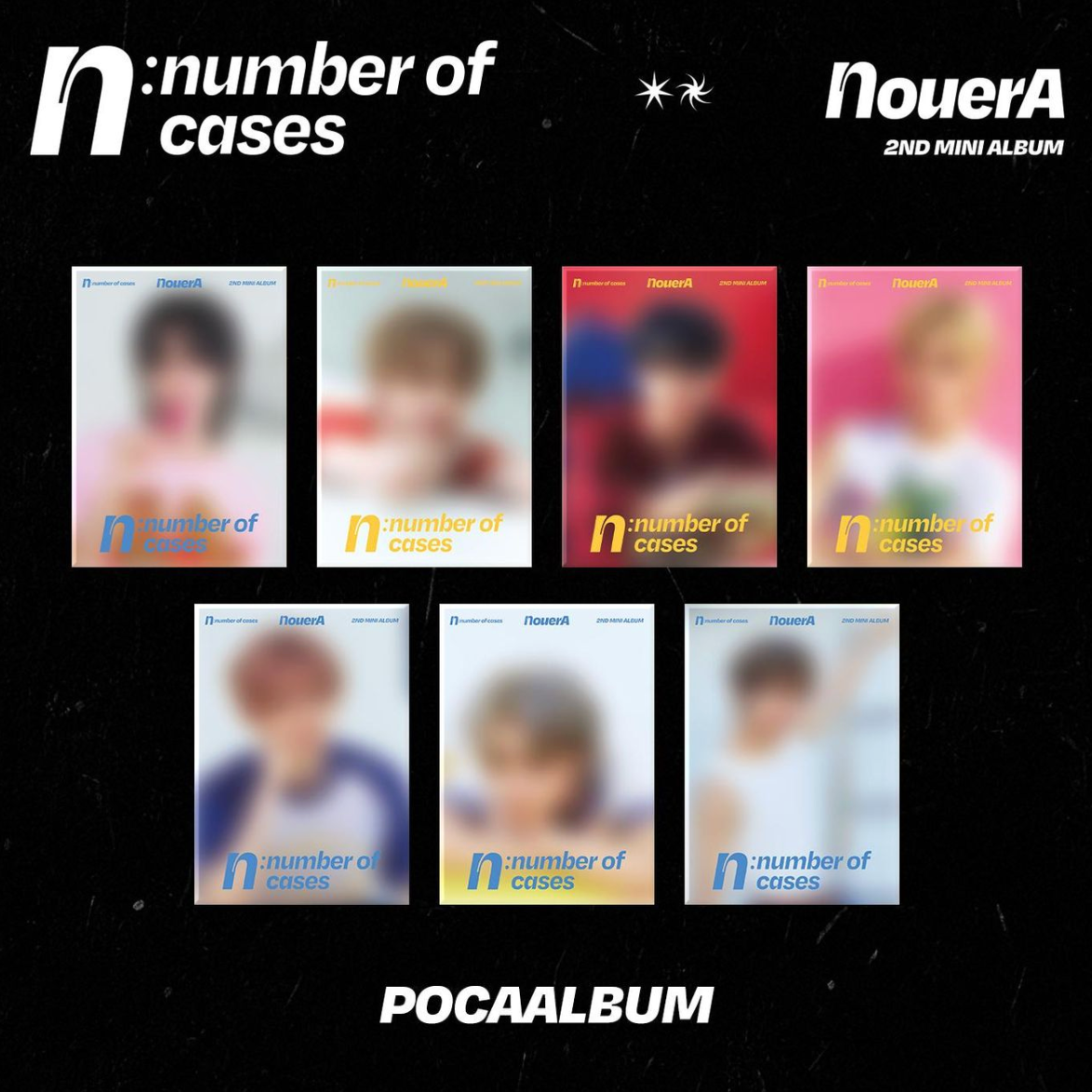 NOUERA - N: NUMBER OF CASES (POCAALBUM VER) FANMEET POB