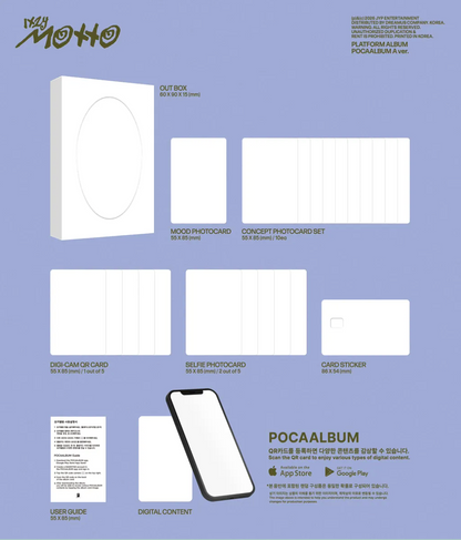 [PRE-ORDER] ITZY - MOTTO (POCAALBUM)