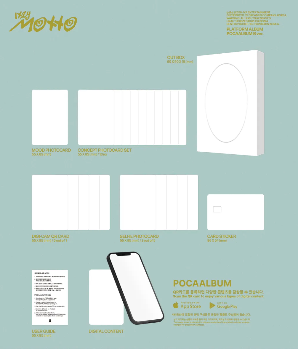 [PRE-ORDER] ITZY - MOTTO (POCAALBUM)