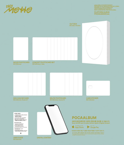 [PRE-ORDER] ITZY - MOTTO (POCAALBUM)