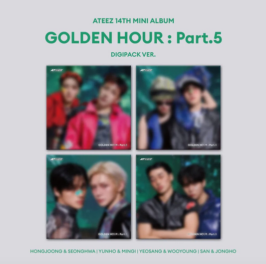 [PRE-ORDER] ATEEZ - GOLDEN HOUR PART.5 (UNIT DIGIPACK)