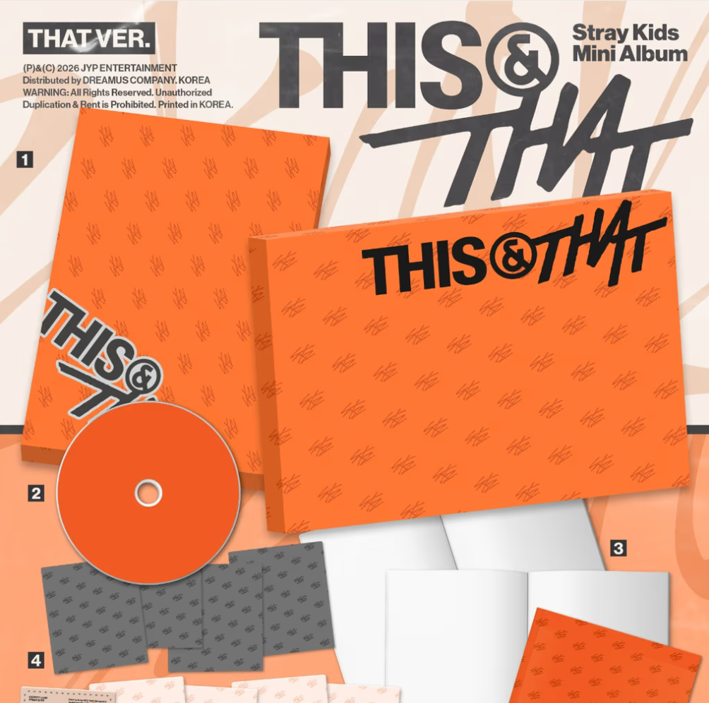 [PRE-ORDER] STRAY KIDS - THIS & THAT (STANDARD VER)