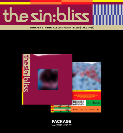 [PRE-ORDER] ENHYPEN - THE SIN : BLISS (STANDARD VER)