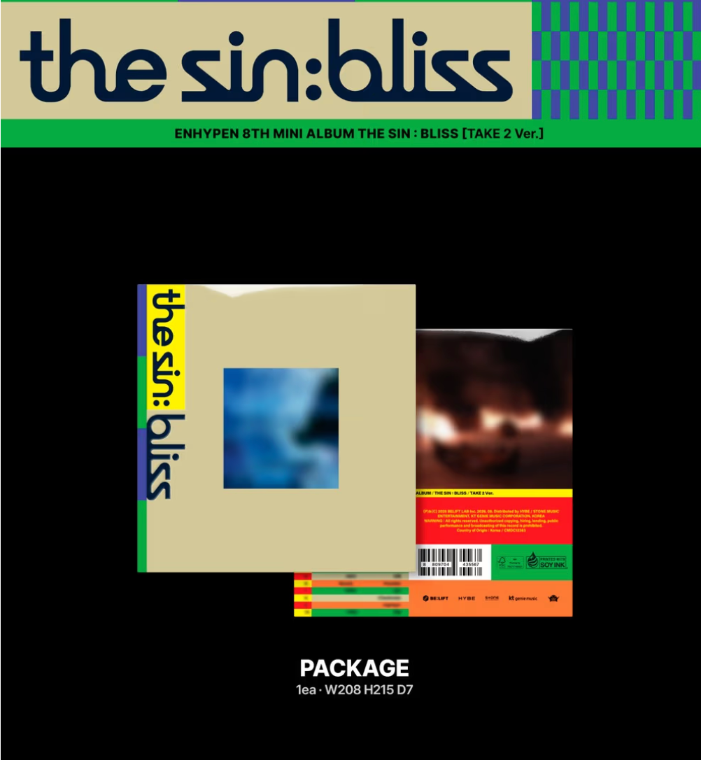 [PRE-ORDER] ENHYPEN - THE SIN : BLISS (STANDARD VER)