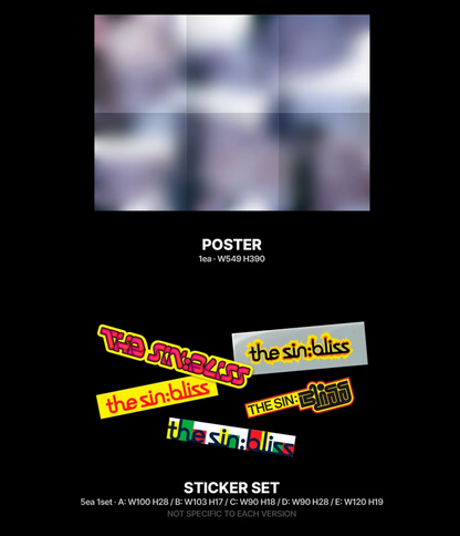 [PRE-ORDER] ENHYPEN - THE SIN : BLISS (STANDARD VER)