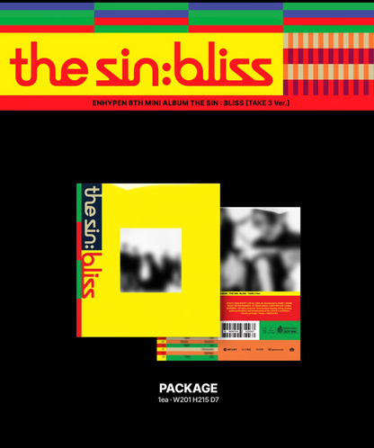 [PRE-ORDER] ENHYPEN - THE SIN : BLISS (STANDARD VER)
