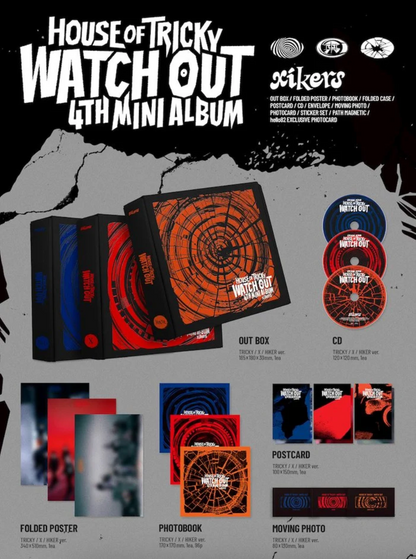 XIKERS - 4TH MINI ALBUM WATCH OUT