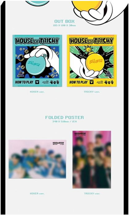XIKERS - 2ND MINI ALBUM HOW TO PLAY